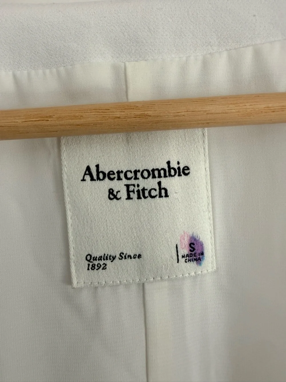 Abercrombie & Fitch Button Front Mini Dress | Size S | Pre-Owned - Picture 4 of 5